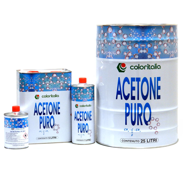 ACETONE PURO 99,9 - Colorificio Saccullo